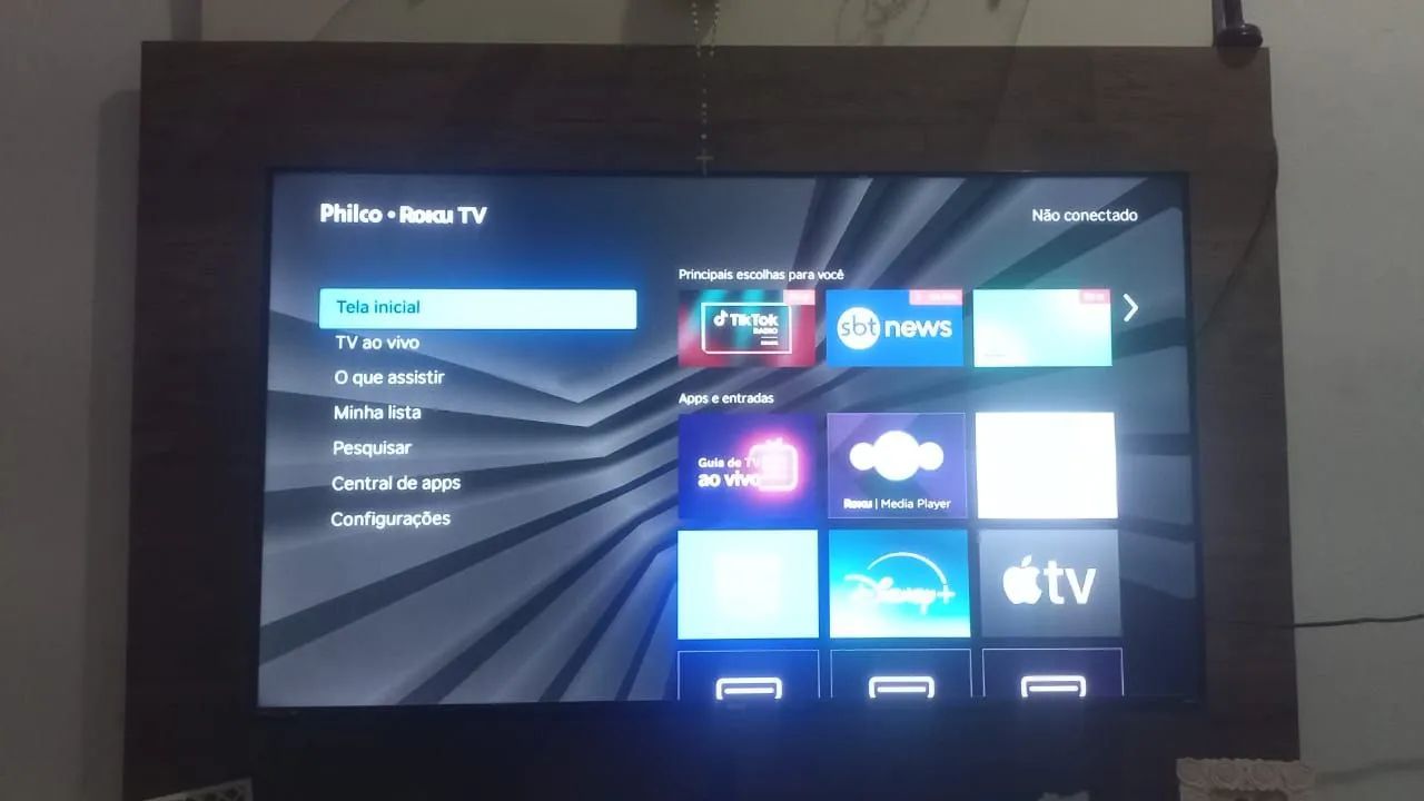 Tv Philco. Roku 50 polegadas 