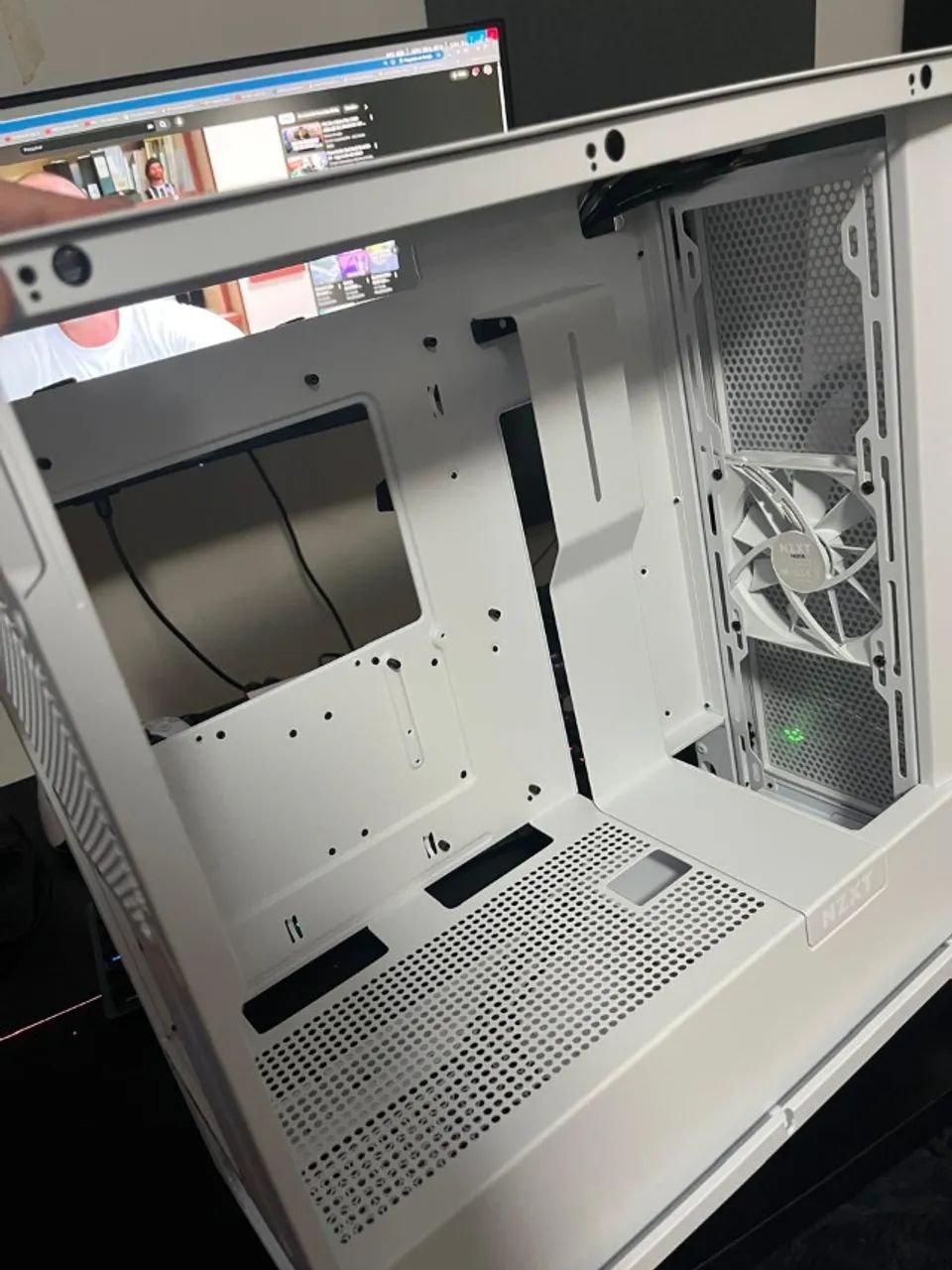 NZXT H7 FLOW - Mid Tower Branco + 2FANS - Foto 3
