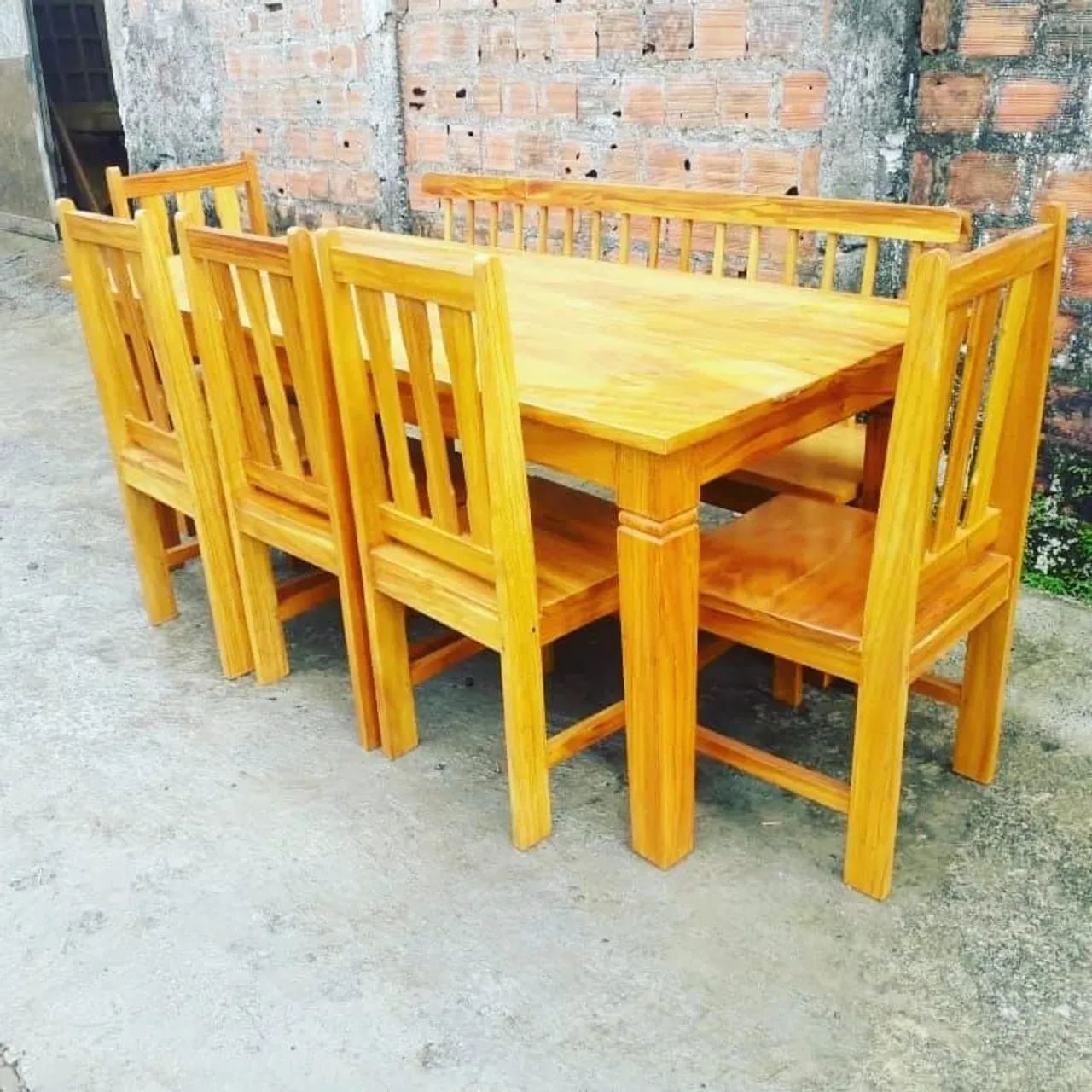 Mesa de jantar com cadeiras cawboi  - Foto 4