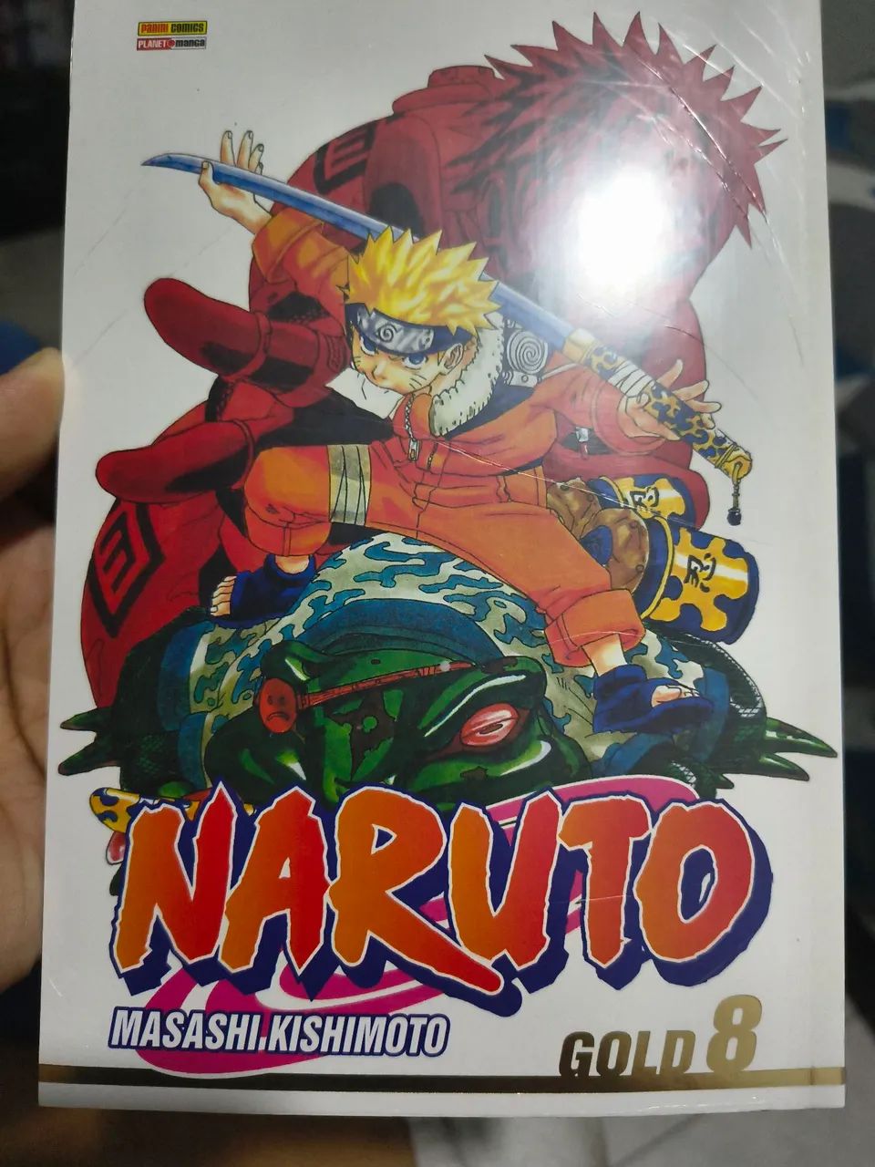 Naruto - Mangá - Gold - volume 8