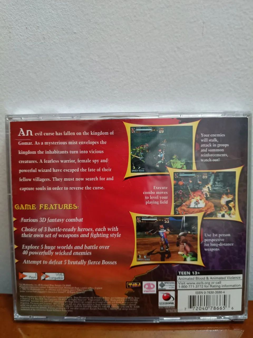 Soul Fighter Original Dreamcast  - Foto 2