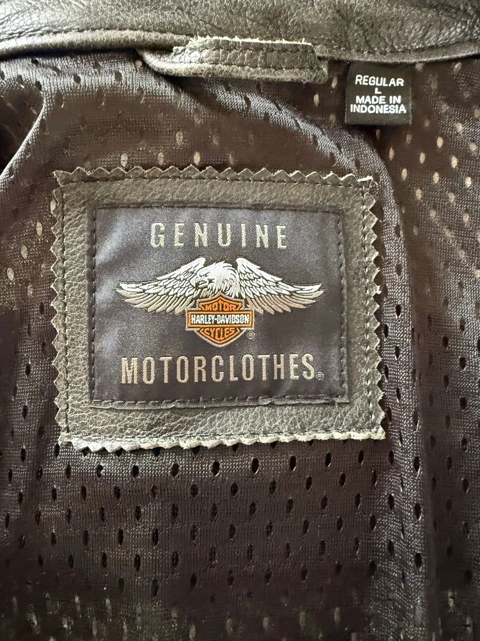 Jaqueta de Couro HD original Harley Davidson - EUA