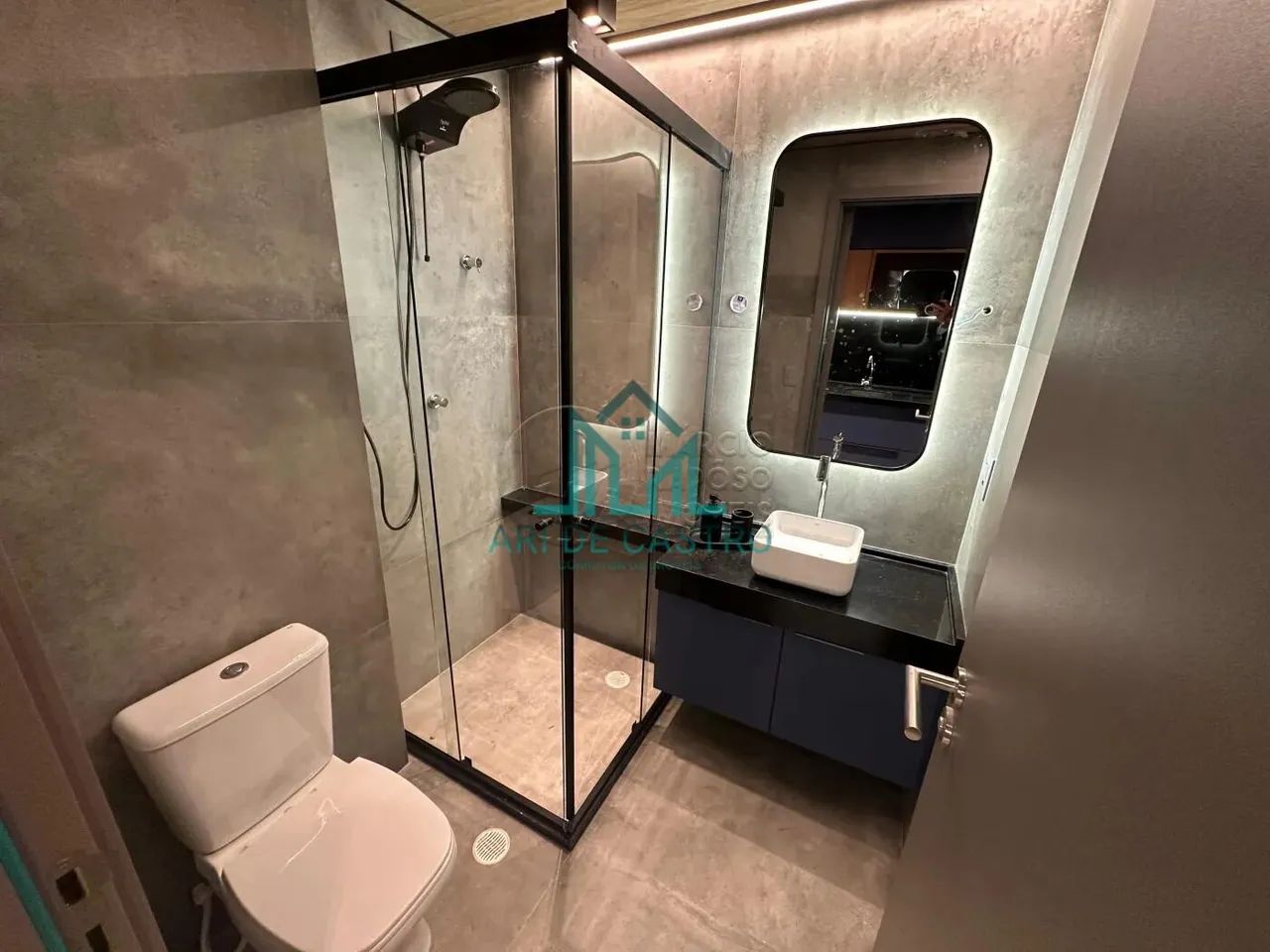 Apartamento Studio Novo todo Mobiliado, Varanda e Vista com 30m² no Edifício New Time na P - Foto 3