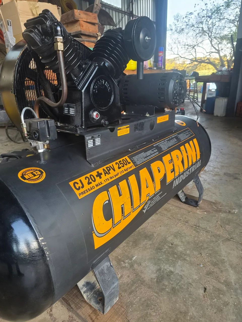 compressor chiaperini 250 L