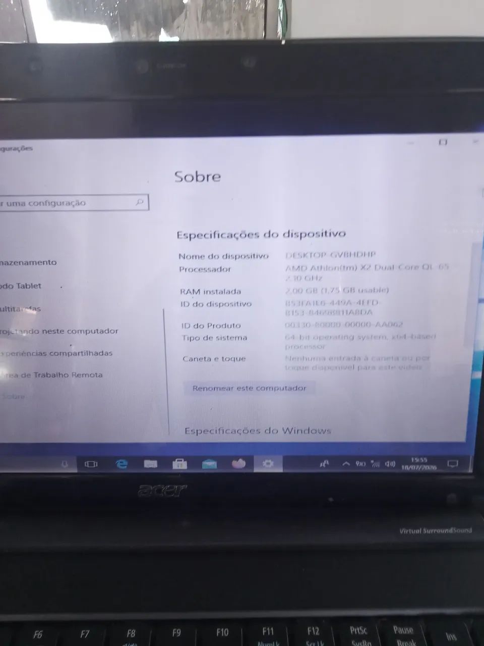Notebook Acer e Philco leia  - Foto 4
