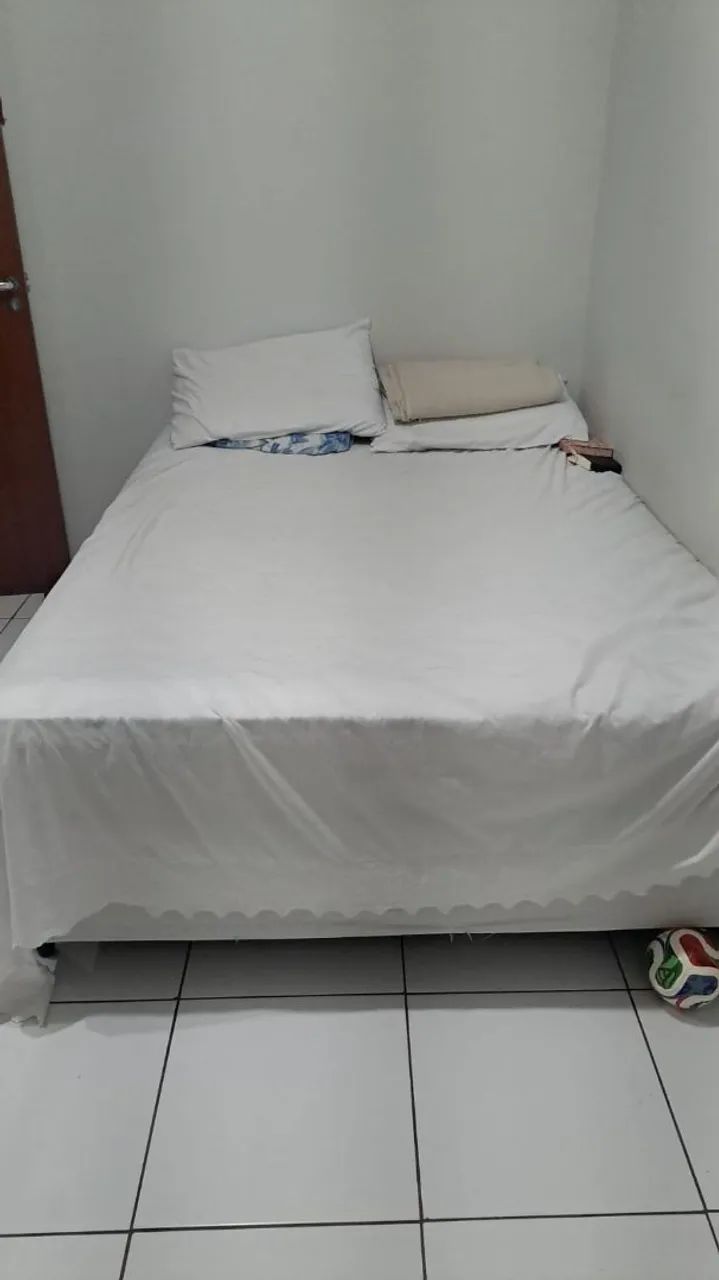 Cama conjunto base e colchão ortobom - Foto 2