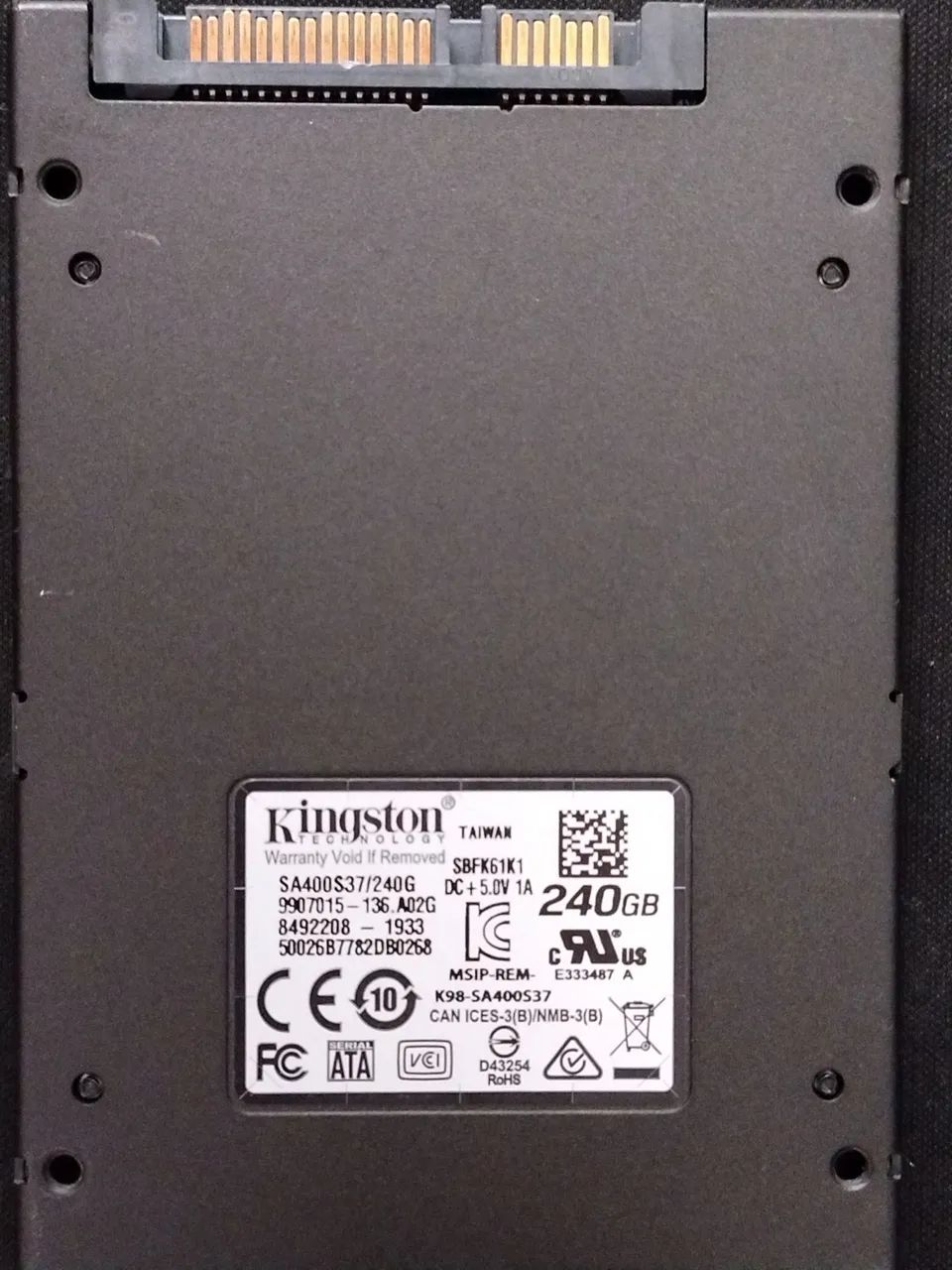 SSD 240G Kingston. - Foto 3