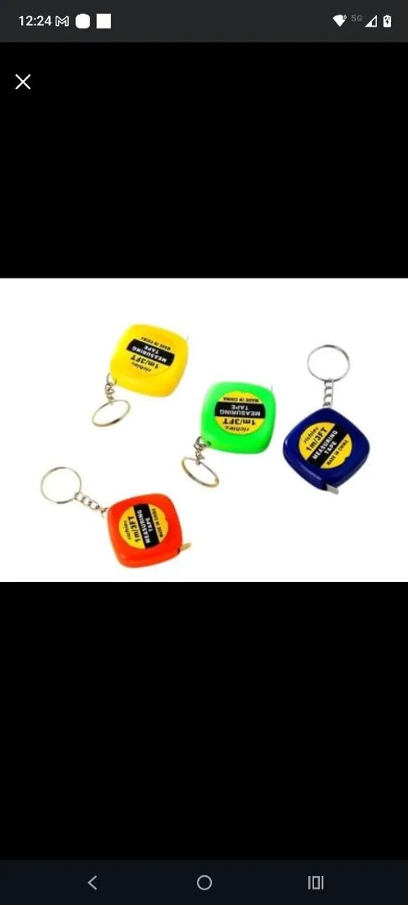 Mini trenas Chaveiro 