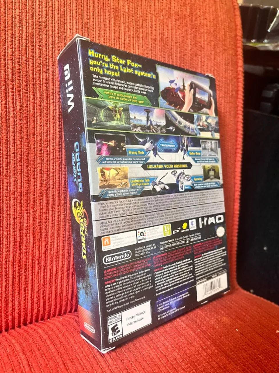 Kit Star Fox Zero e Star Fox Guard Nintendo WiiU - Foto 4