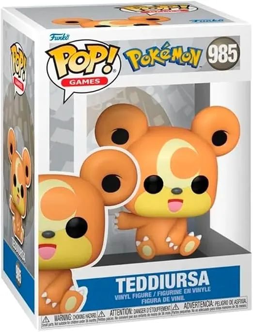 Boneco Funko Pop! Pokémon - Teddiursa - Foto 2