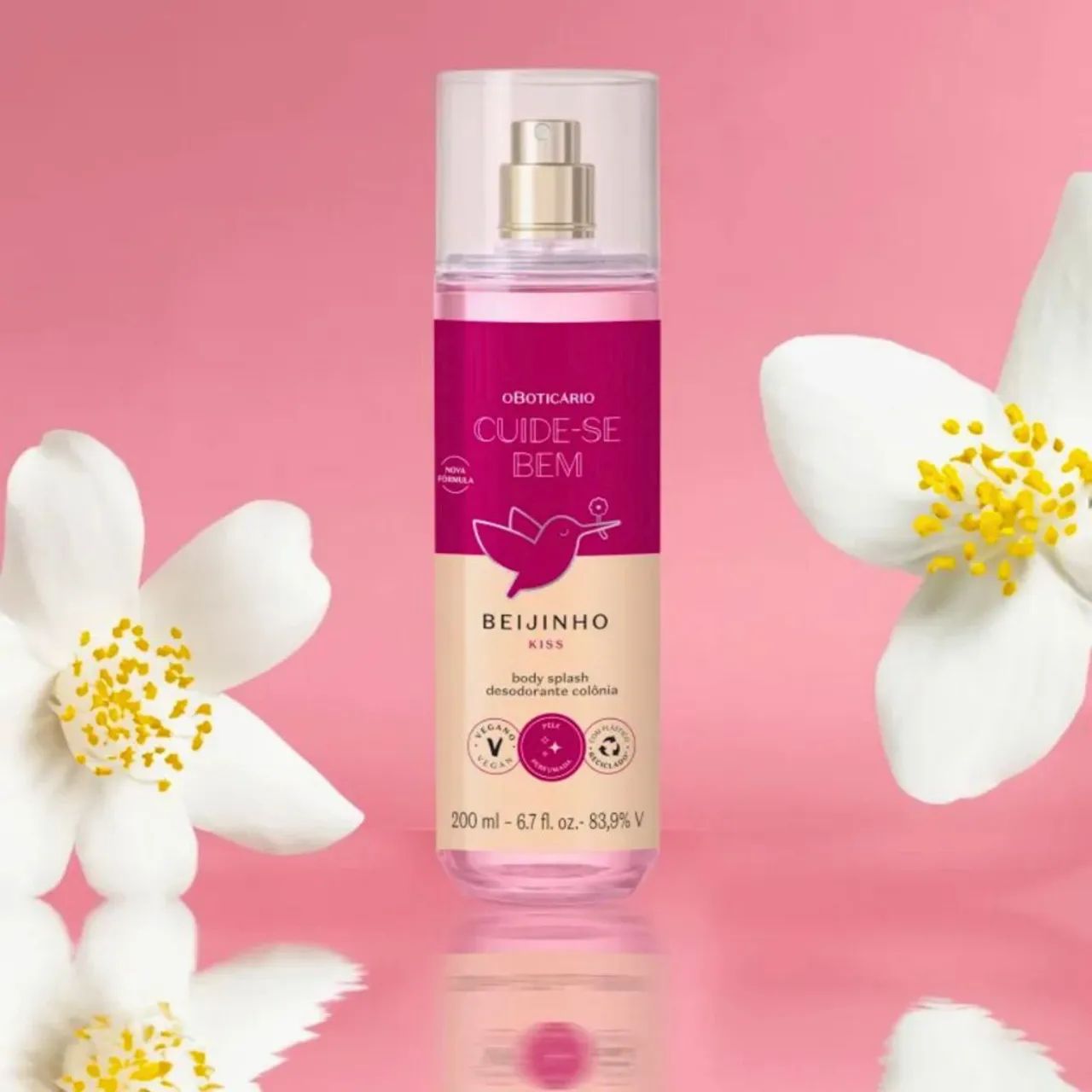 Body Splash Cuide-se Bem " Beijinho " 200ml