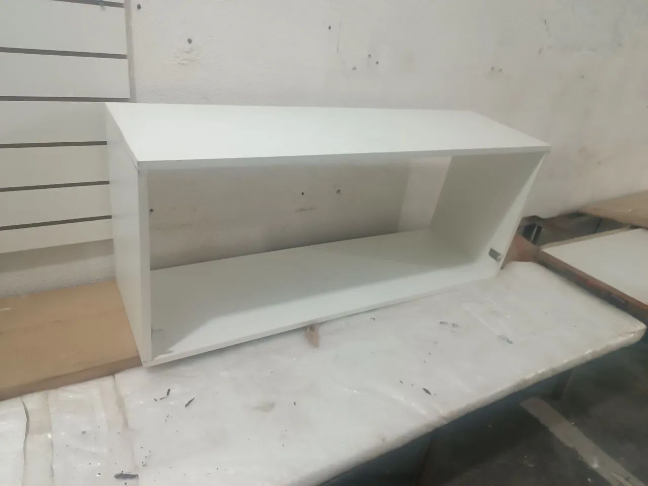 Nicho em MDF Grande - 1,20x0,50 - Branco - Foto 2