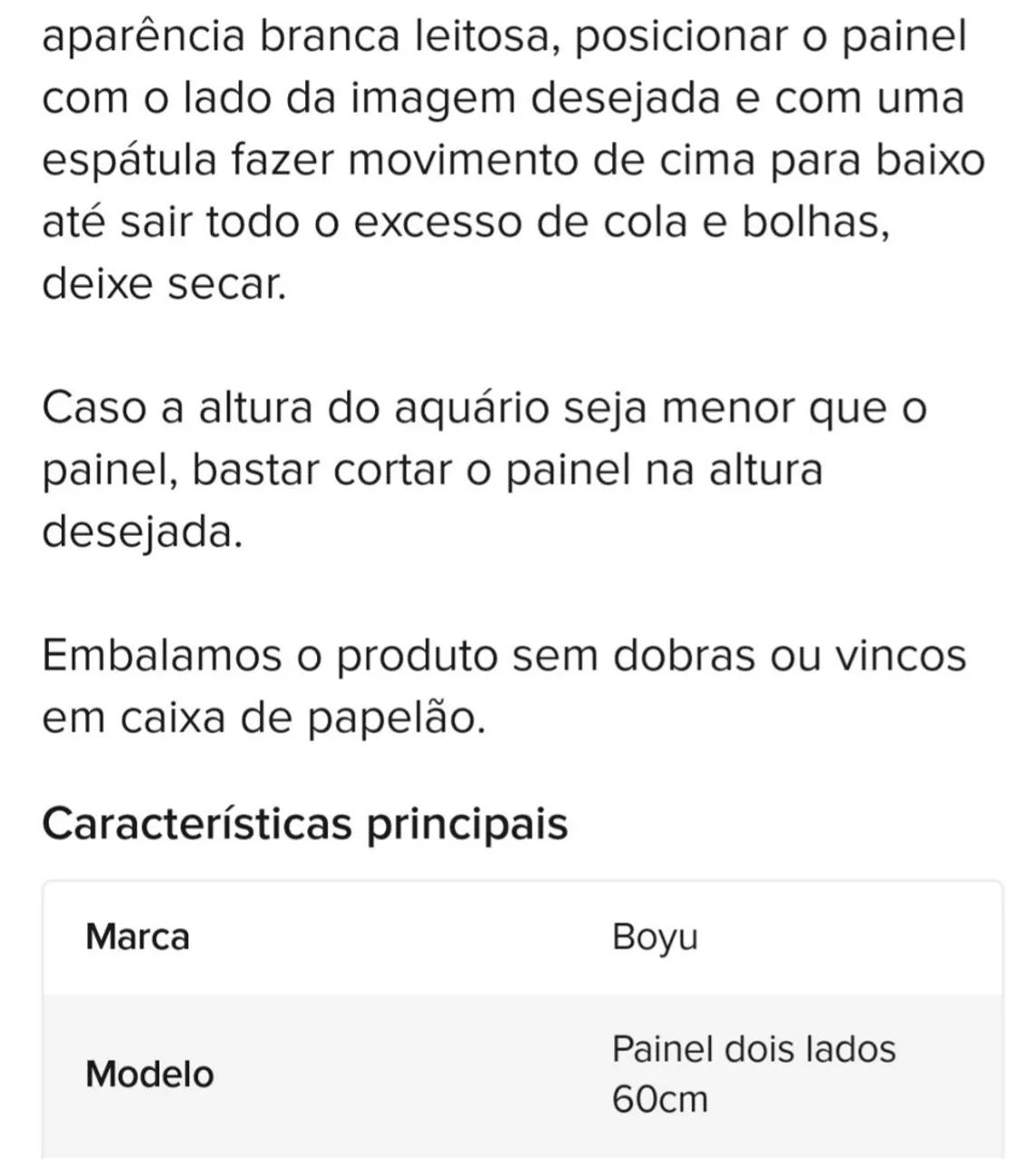 BACKGROUND PAINEL DUPLA FACE PARA FUNDO DE AQUÁRIOS 2M X 60CM NOVO  - Foto 5