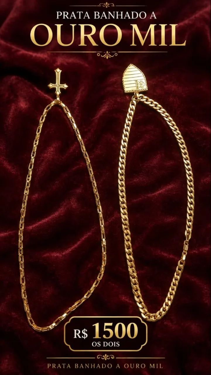 Cordão de prata