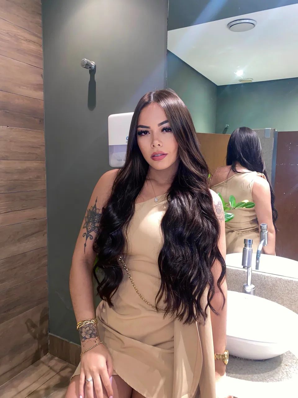 Cabelo humano 200gramas 65 cm - Foto 2