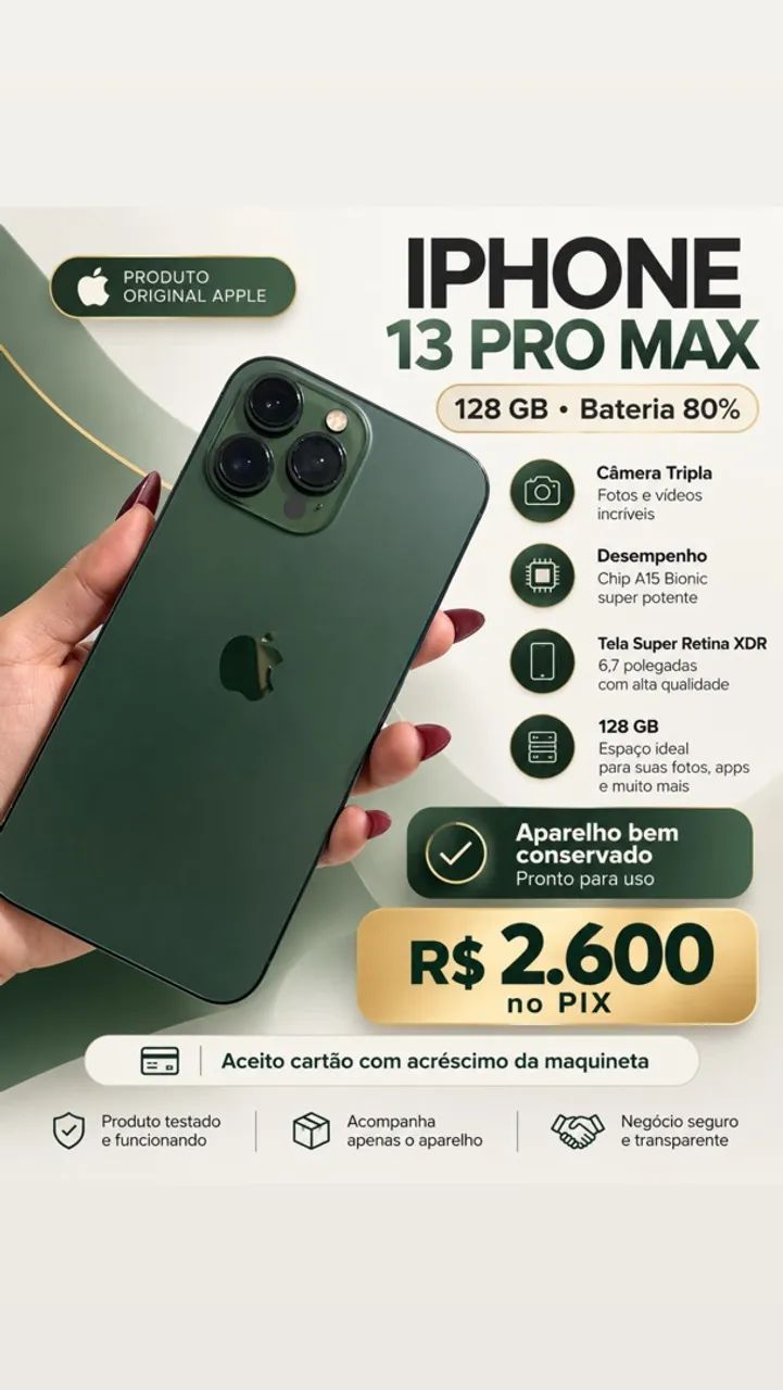 iPhone 13 Pro Max - Celulares e Smartphones - Jangurussu