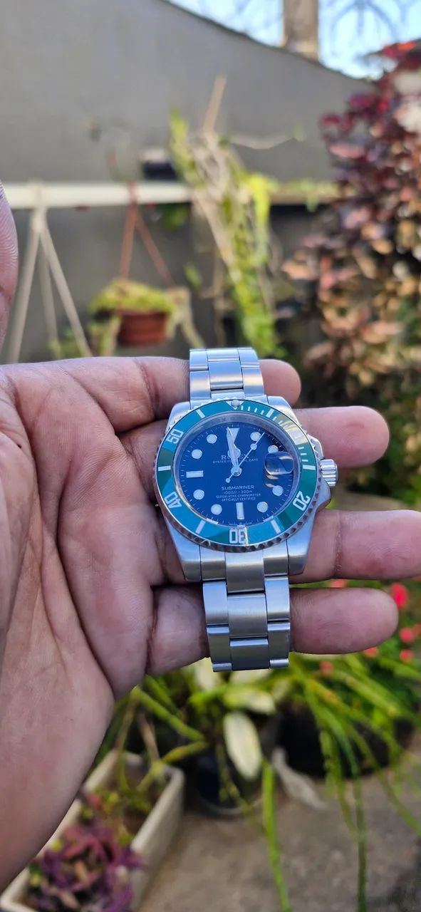 Relógio linha Premium Submariner 