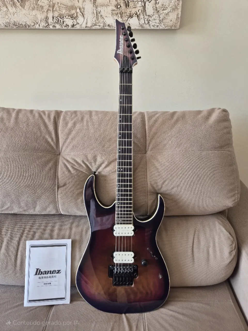 Ibanez Iron Label RGIR20E - Captadores EMG 60/81 (Original