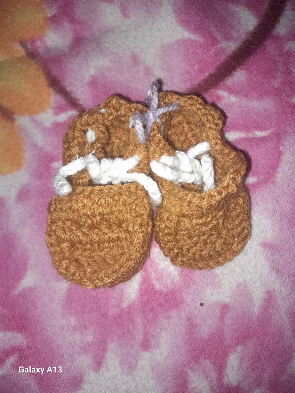 Sapatinhos de Bebê de Lá. - Foto 3