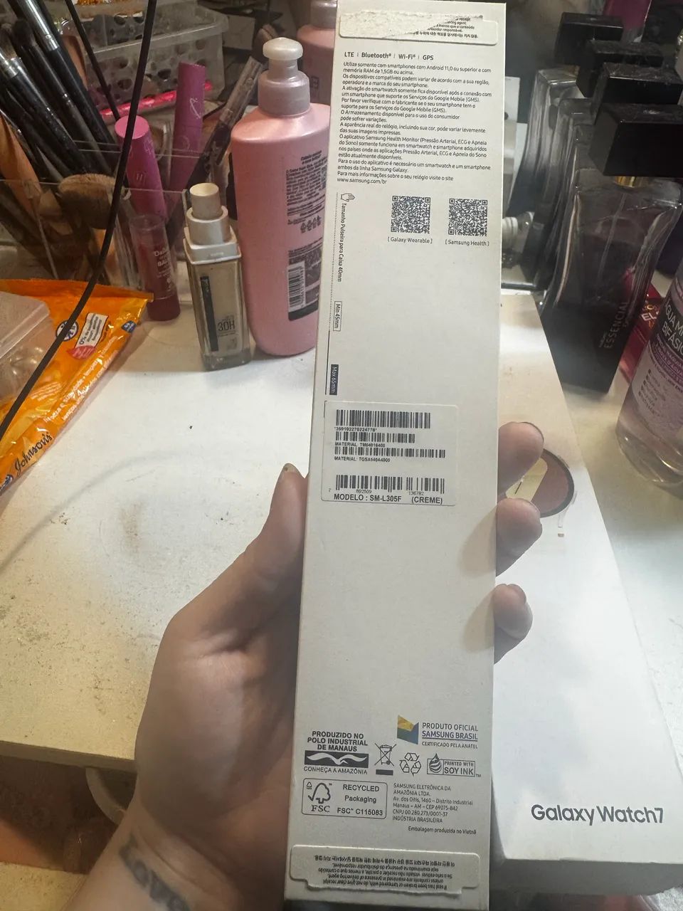 Samsung galaxy 7 LTE Bluetooth NFC creme - Foto 3