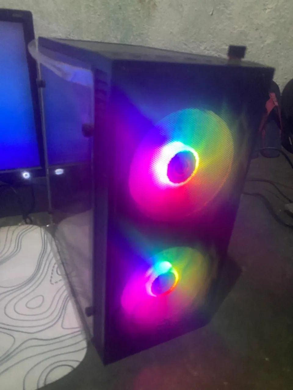 ? SETUP GAMER COMPLETO RGB | ACEITO TROCAS EM iPHONE 12+ E PS4 | R$ 1.300 ? - Foto 4