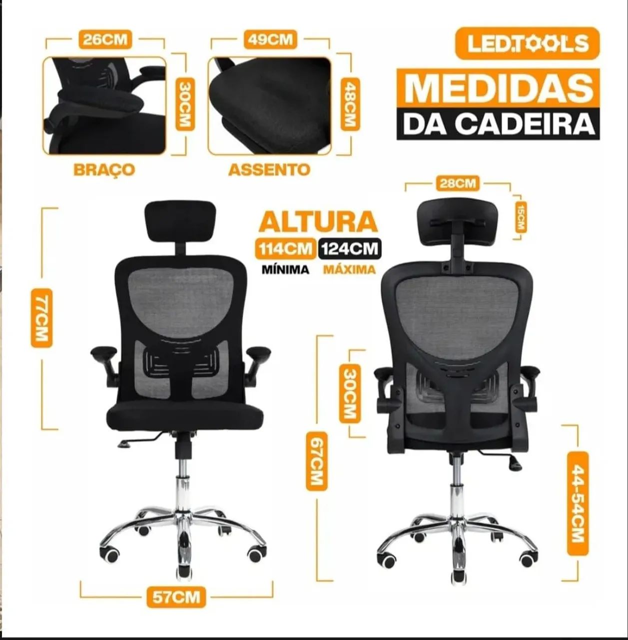 Cadeira executiva - Foto 5