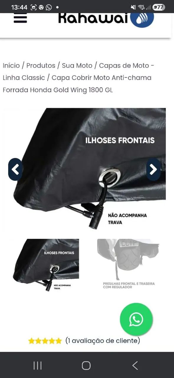 CAPA PARA MOTO