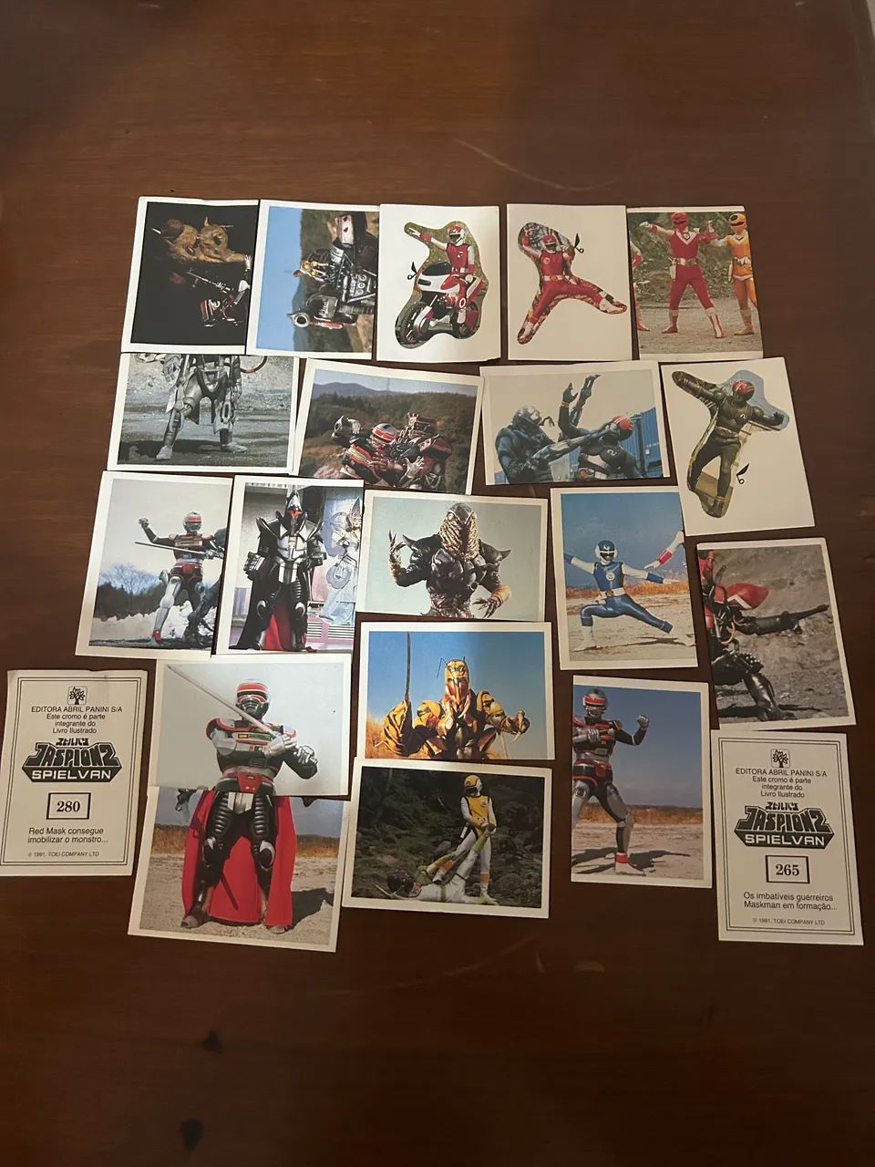 Lote Figurinhas Jaspion 2 Spielvan 