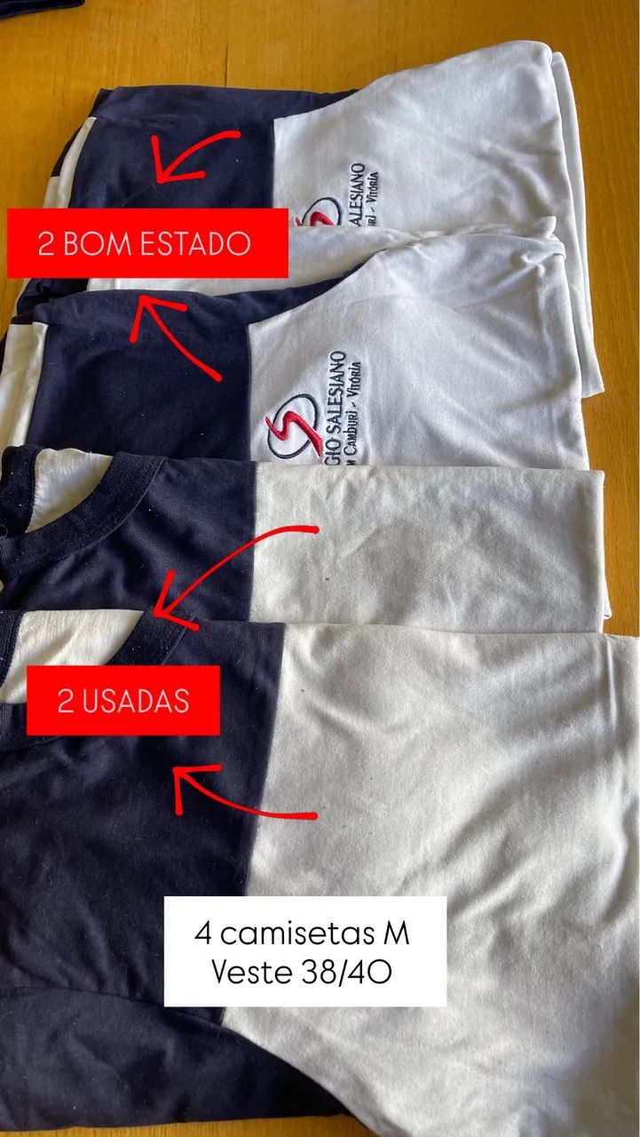 Kit uniforme Colégio Salesiano 9 PEÇAS  - Foto 2
