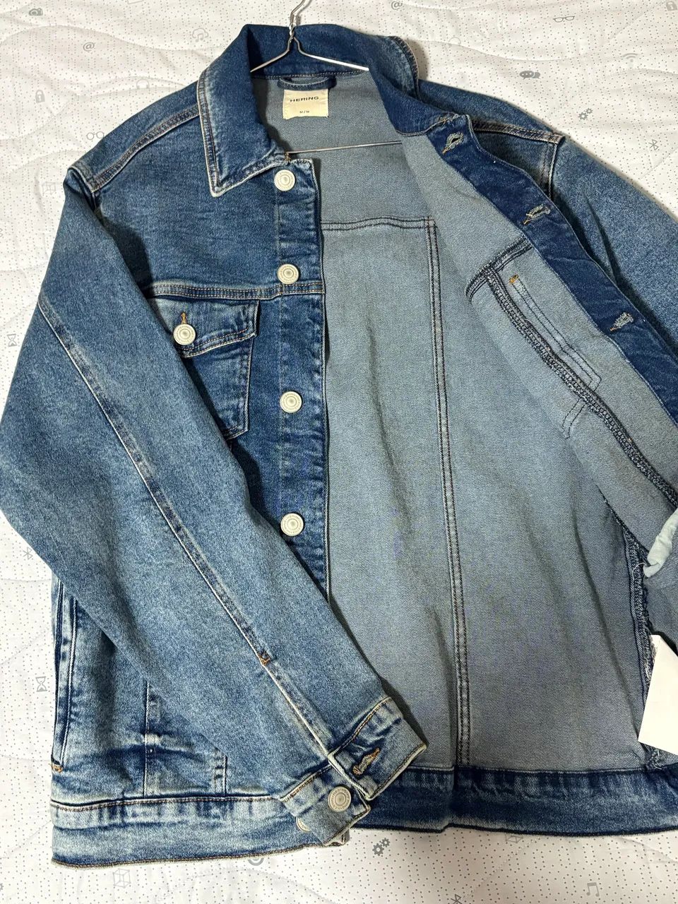 Jaqueta jeans Hering masculina  - Foto 2