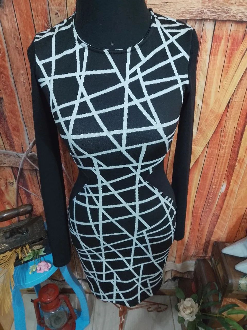 Vestido com elastano P - Foto 3