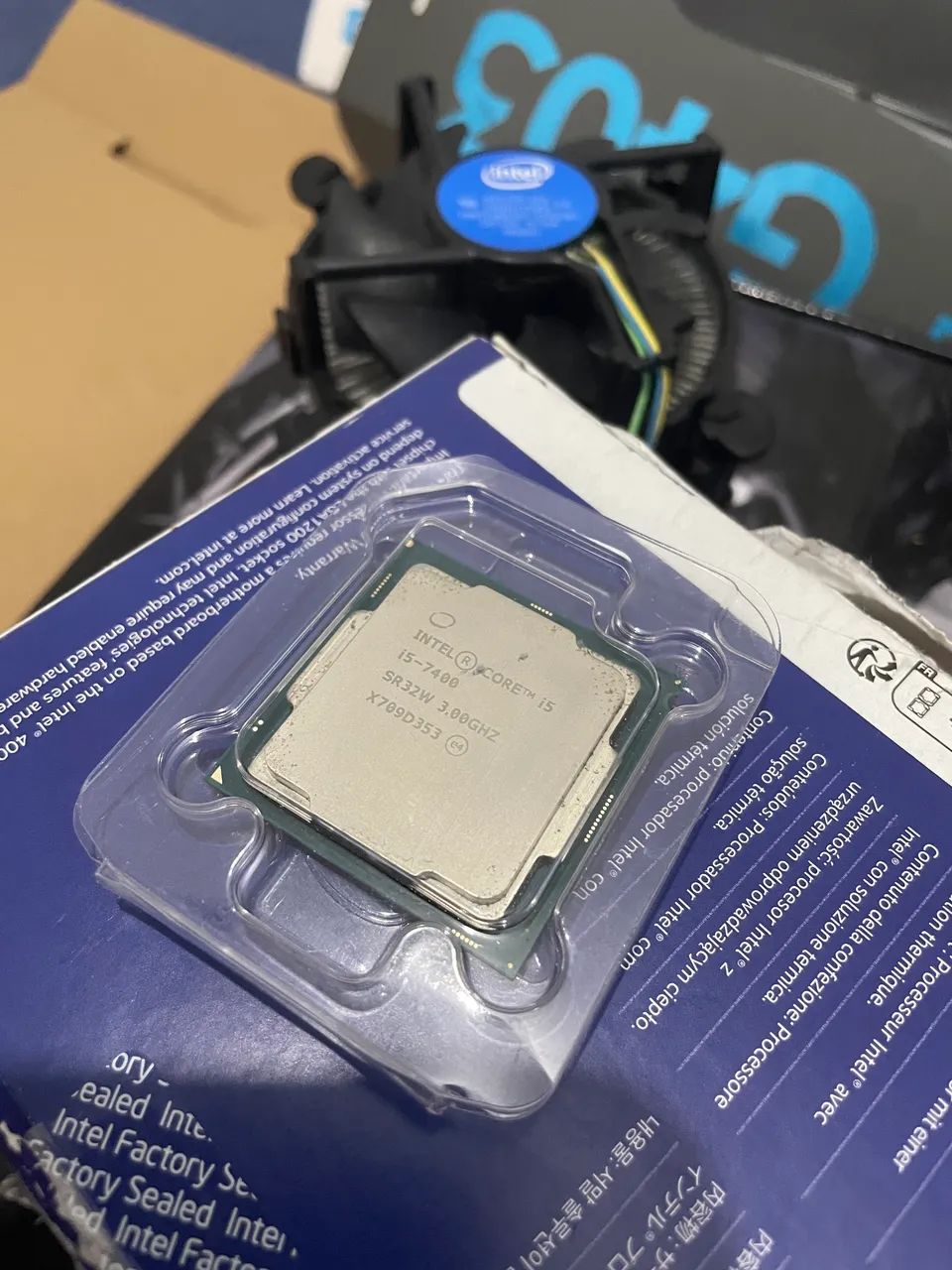 Intel I5 7400 3.0Ghz