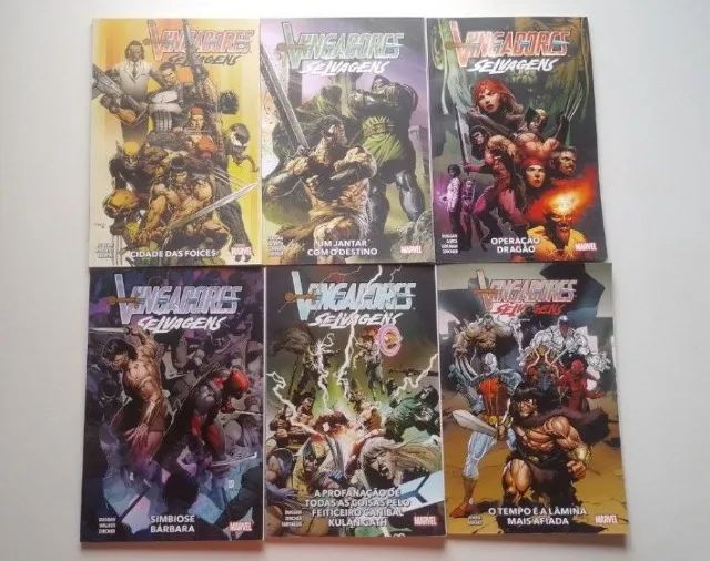 Vingadores Selvagens 1 ao 6