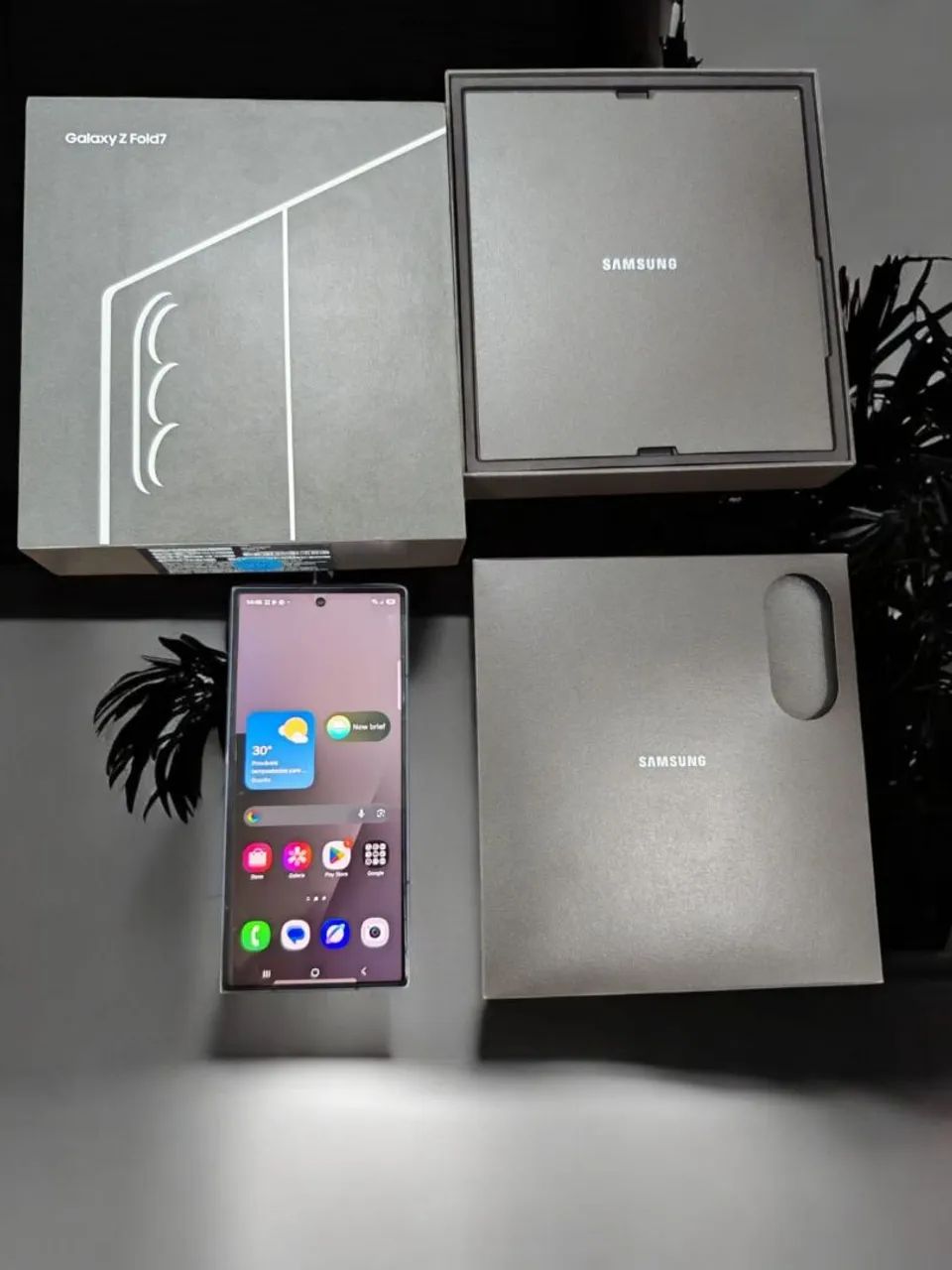 GALAXY Z  FOLD 7 5G 1TB 16 RAM/CINZA - Foto 2