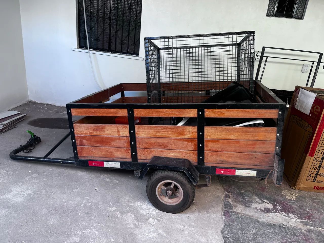 Carroça para carro ou moto nova