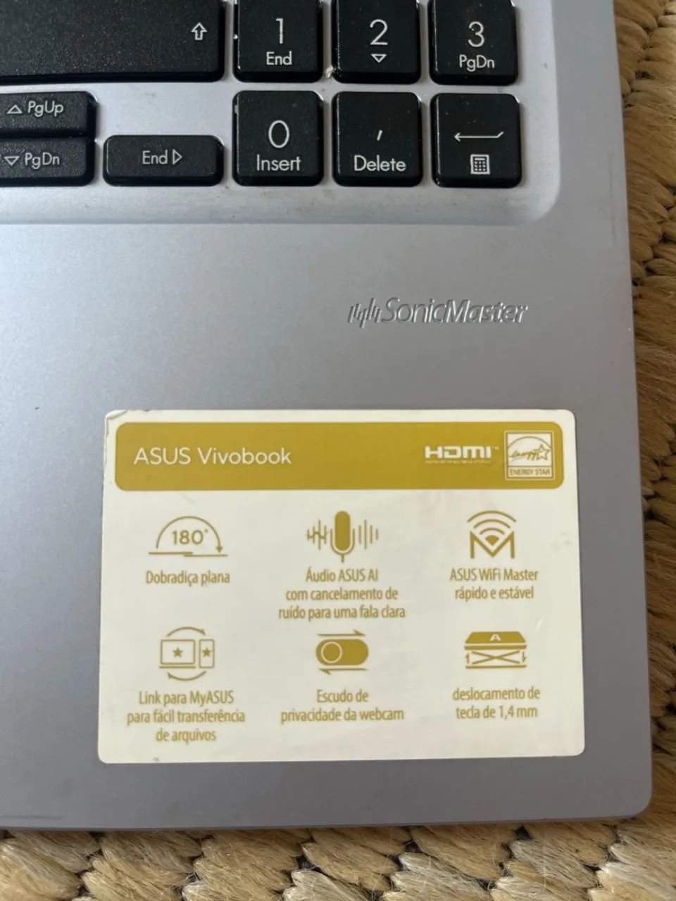 Notebook ASUS Vivobook Intel Core i5 - prata - Foto 3