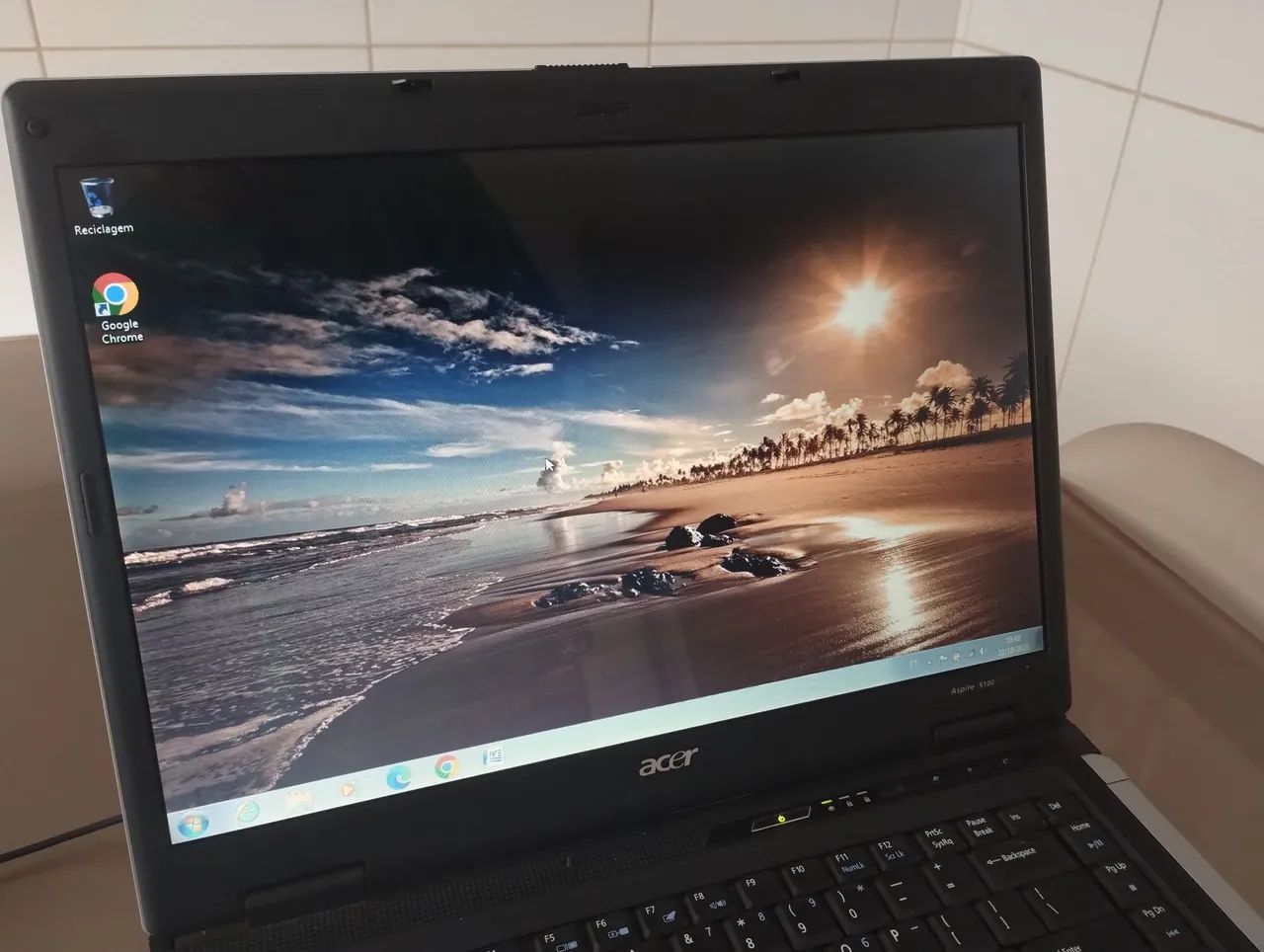 Notebook Acer, Formatado 