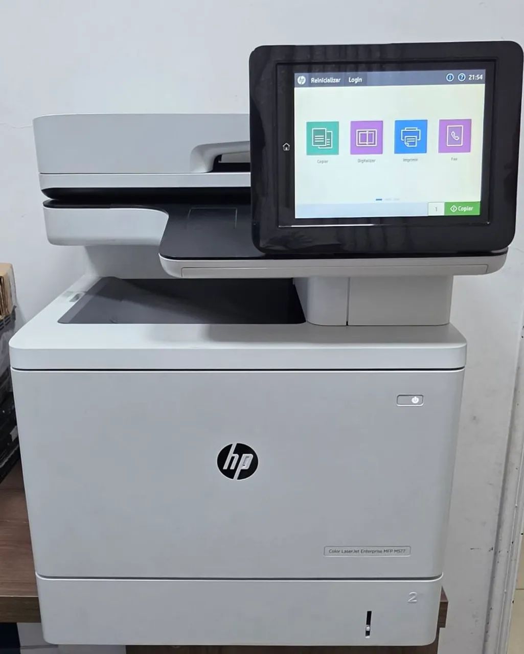 Impressora color laser Jet enterpriser mfp m577