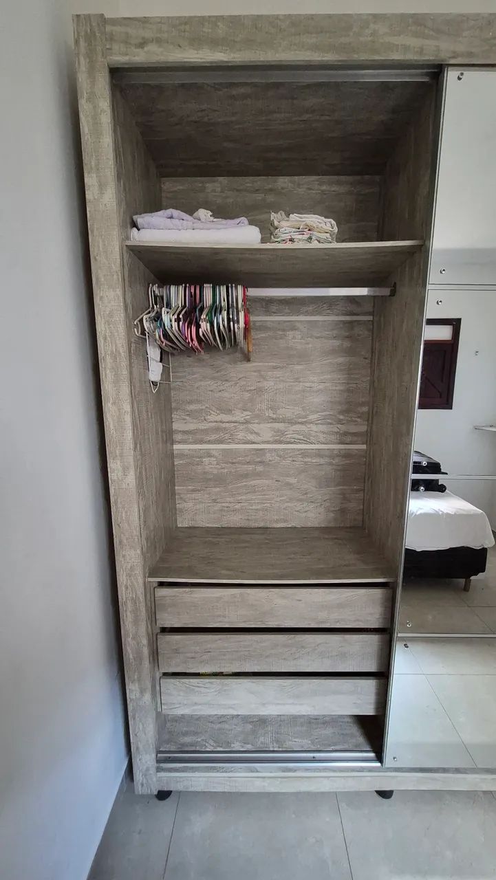 Guarda-roupa 2 Portas Casal - Foto 4