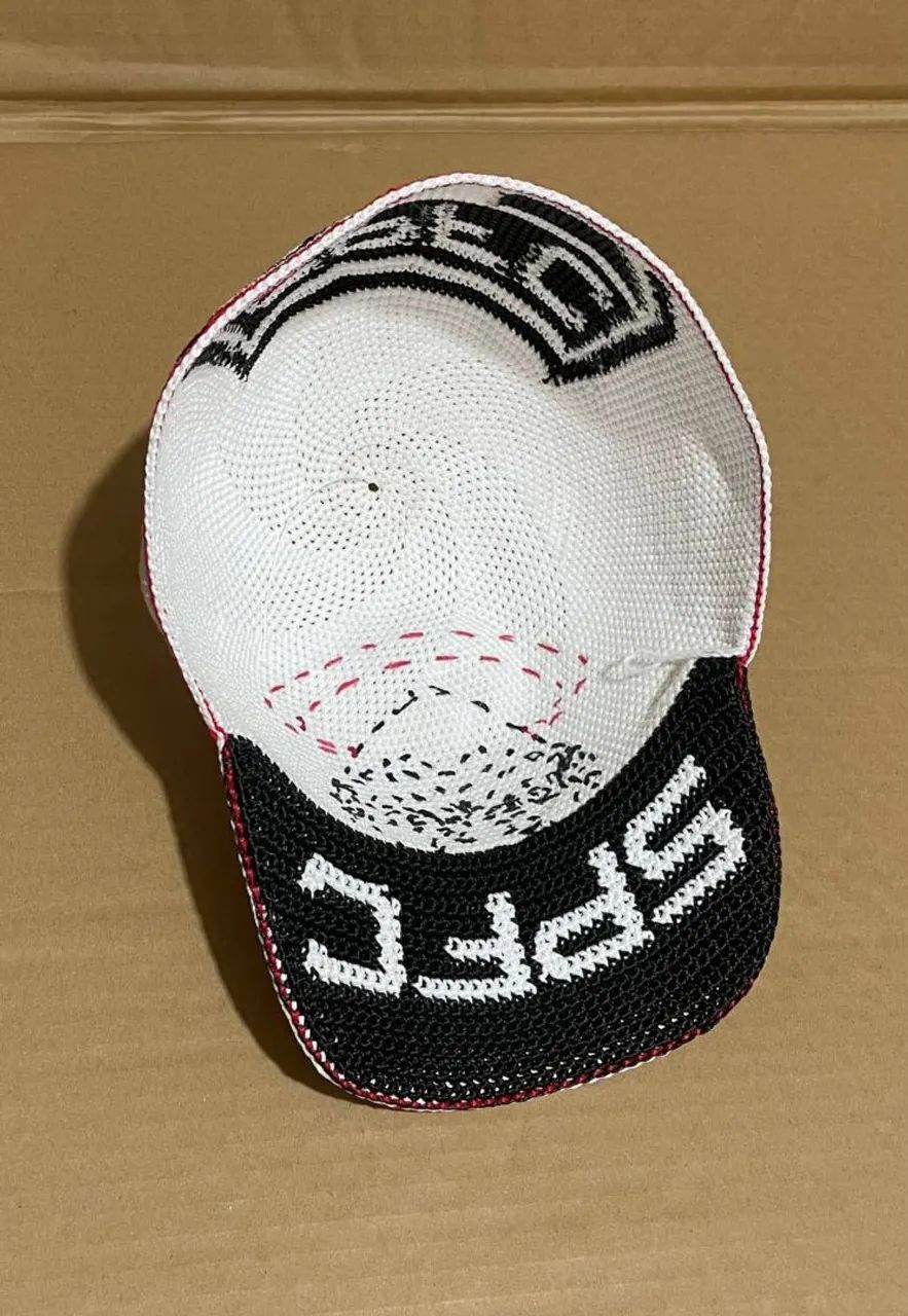 Boné de crochê São Paulo SPFC big logo  - Foto 4