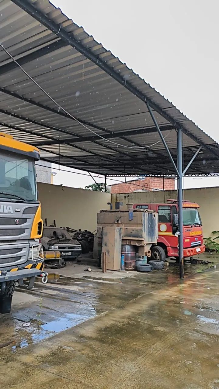 ALUGO GALPAO COM 800 METROS SEMI-COBERTO - Foto 4