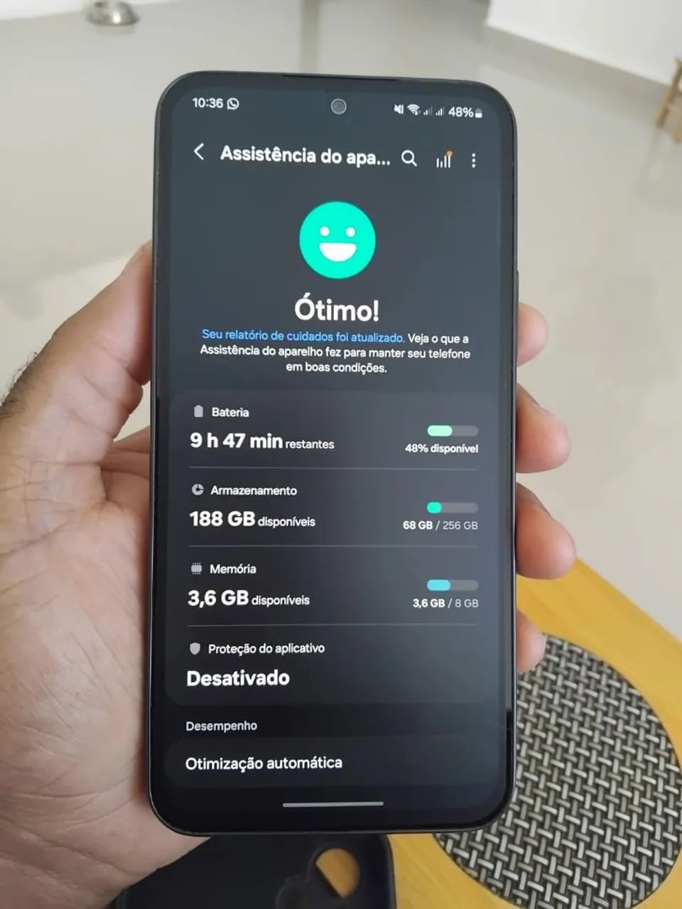 Samsung Galaxy a54 5g 256 GB vendo ou troco por iPhone