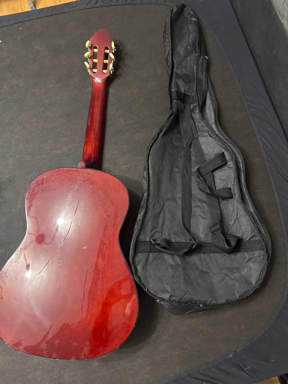 Violão K2 Music com capa - Foto 3
