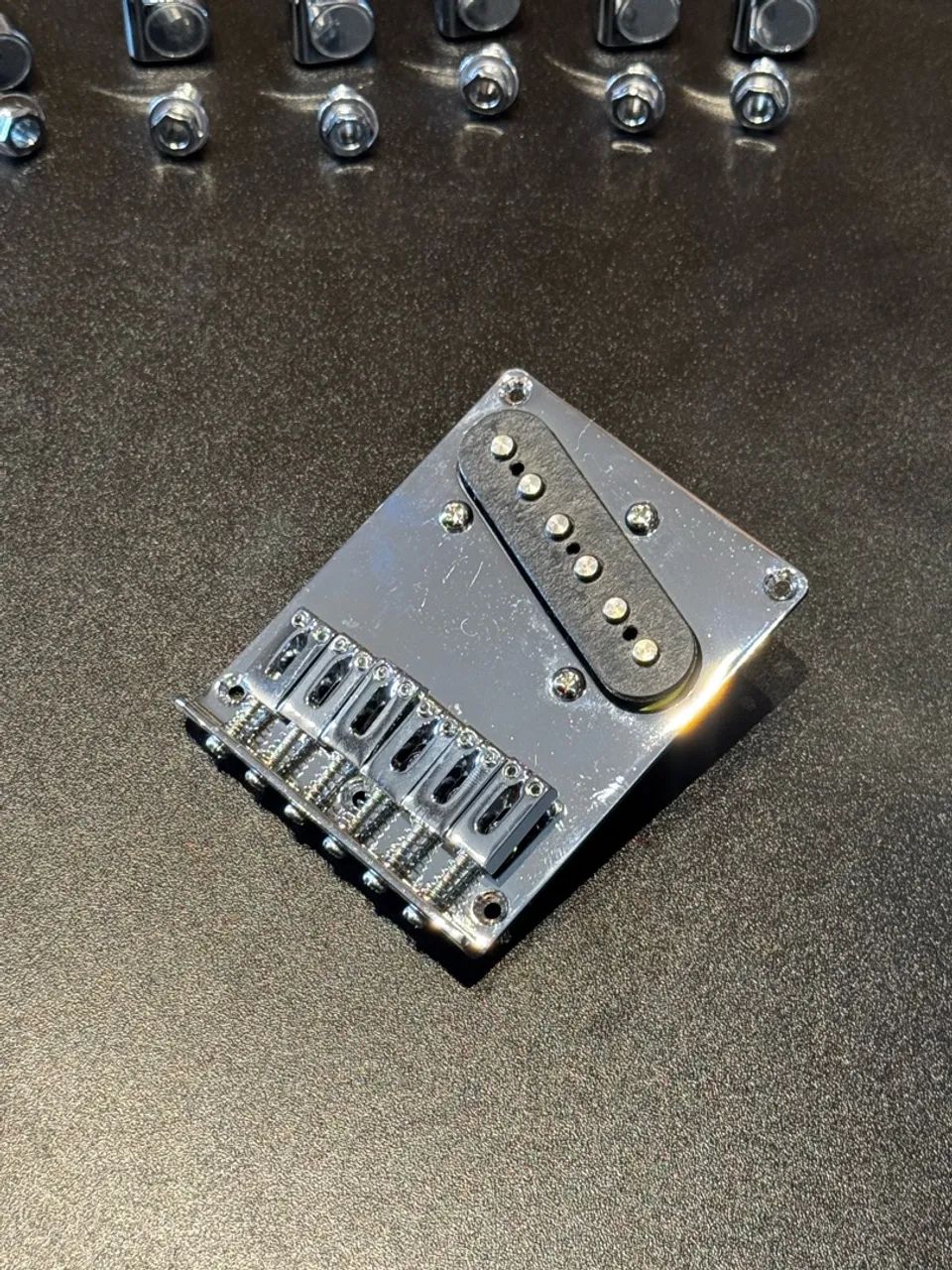 Kit Squier Telecaster (captadores, ponte e tarraxas) - Foto 2