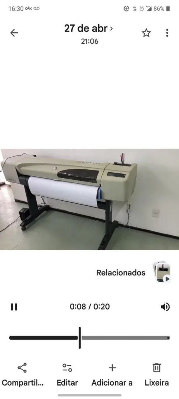 PLOTTER HP Mono 