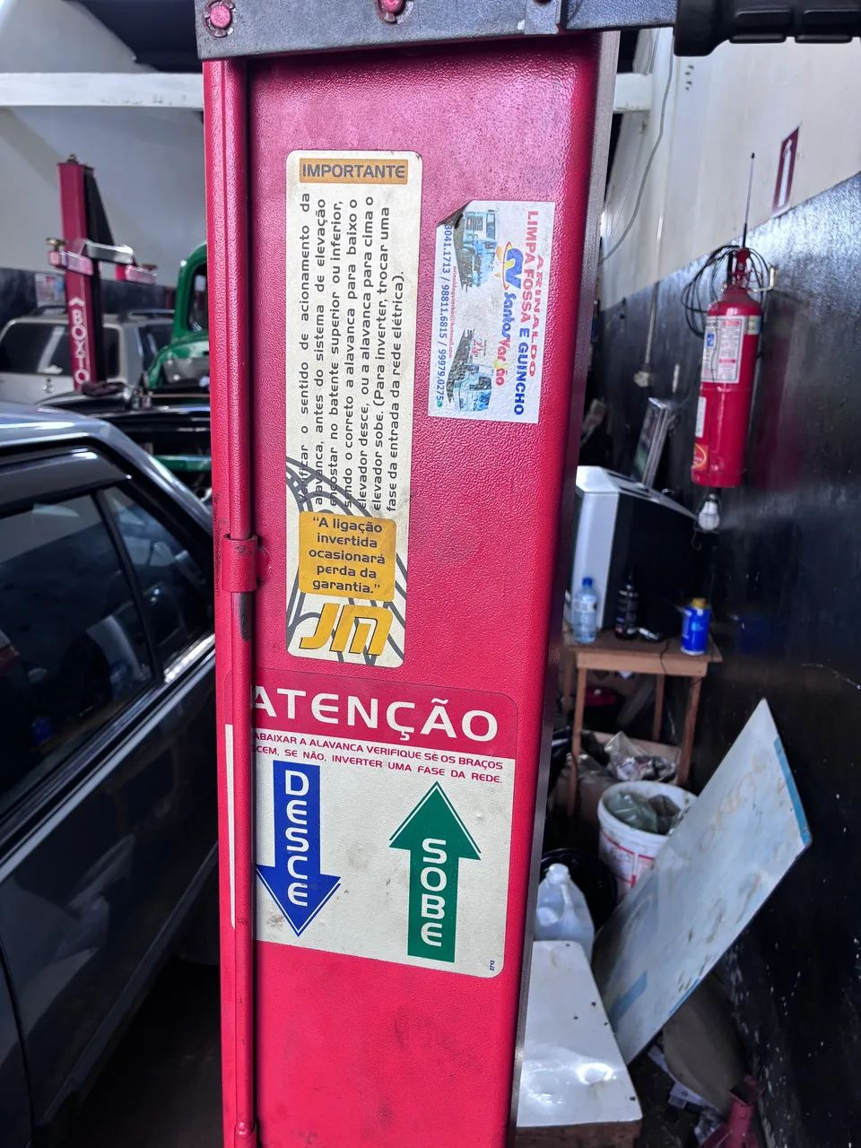 Elevador pra carro em ótimo estado de conservação  - Foto 4