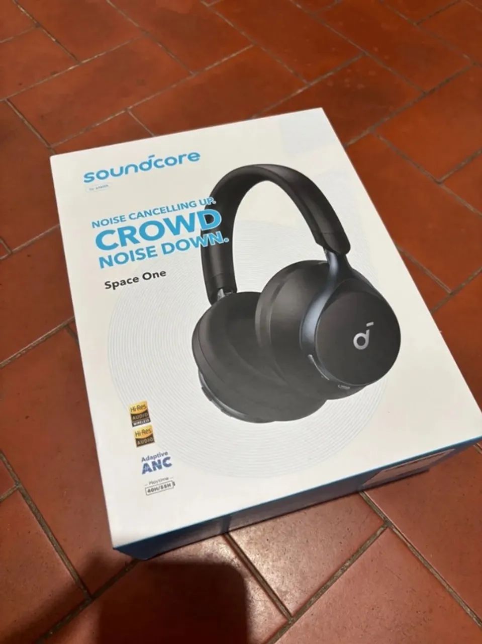 NOVO / LACRADO] Fone de Ouvido Soundcore Space One Preto - Fones