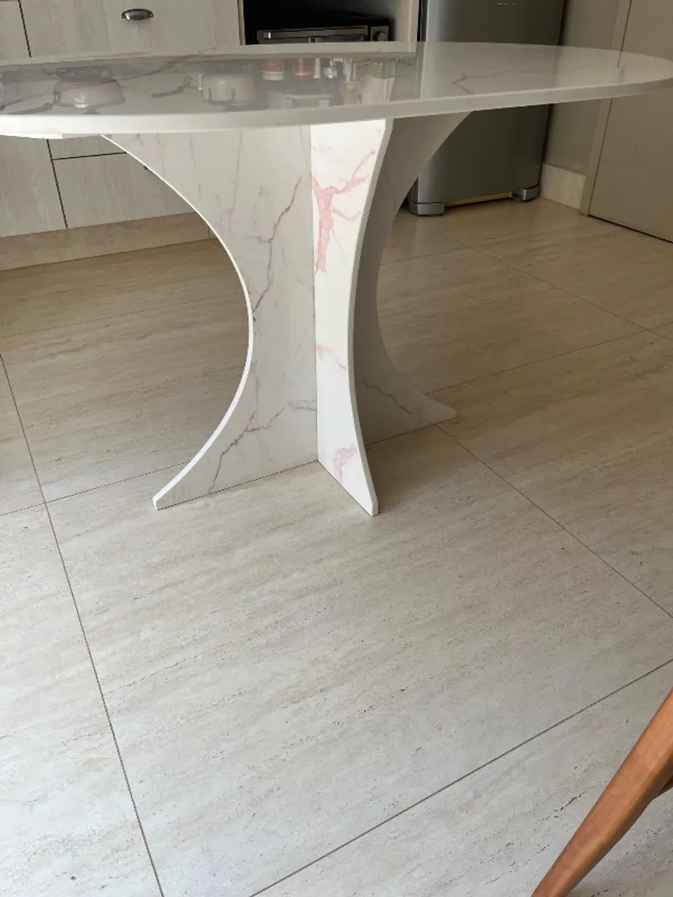 Vendo Mesa Pedra Calacata - Foto 3