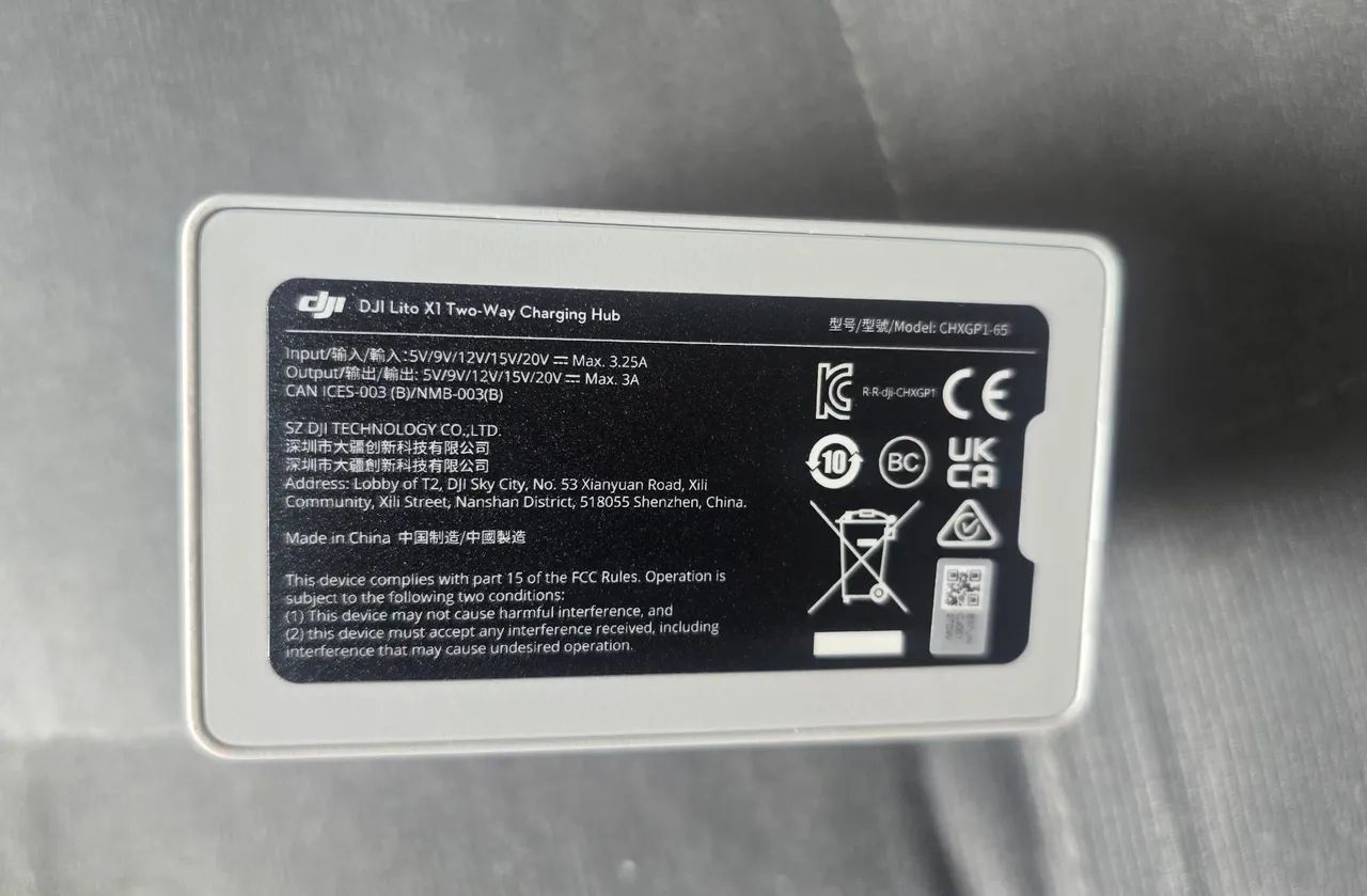 Hub + Bateria Plus Lito 1 e X1 originais NOVOS - Foto 4
