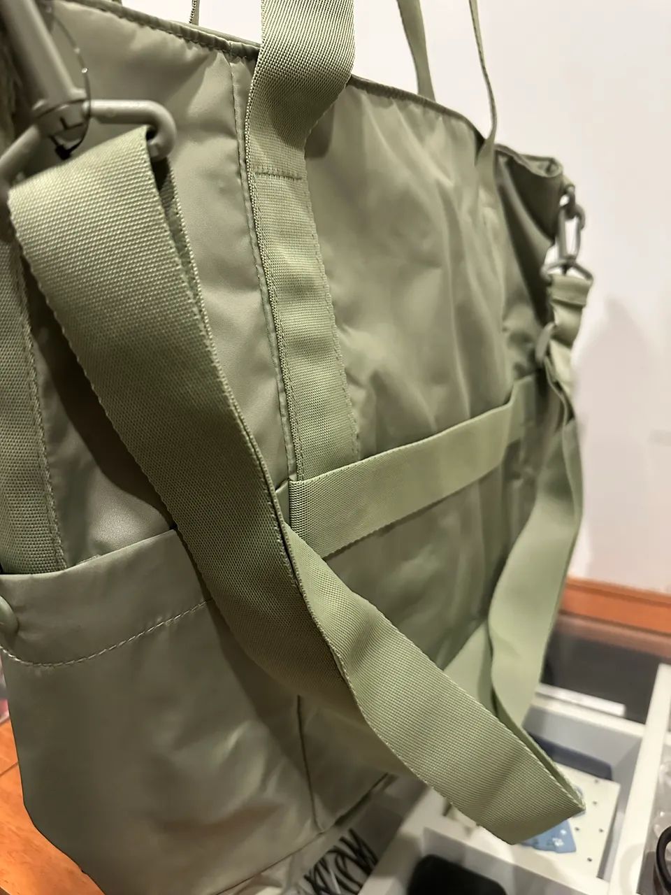 Bolsa  Adidas all me 2 tote verde - Foto 5